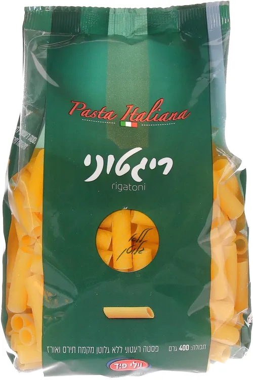 פסטה ריגטוני ללא גולטן 400 גרם