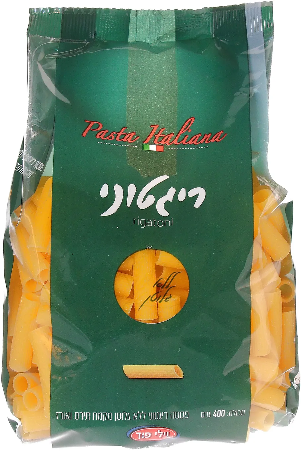 פסטה ריגטוני ללא גולטן 400 גרם