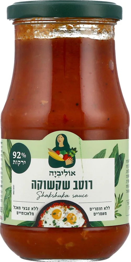 רוטב שקשוקה אוליביה 415ג'