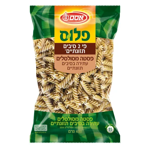 פסטה פלוס מסולסלים עתיר סיבים
