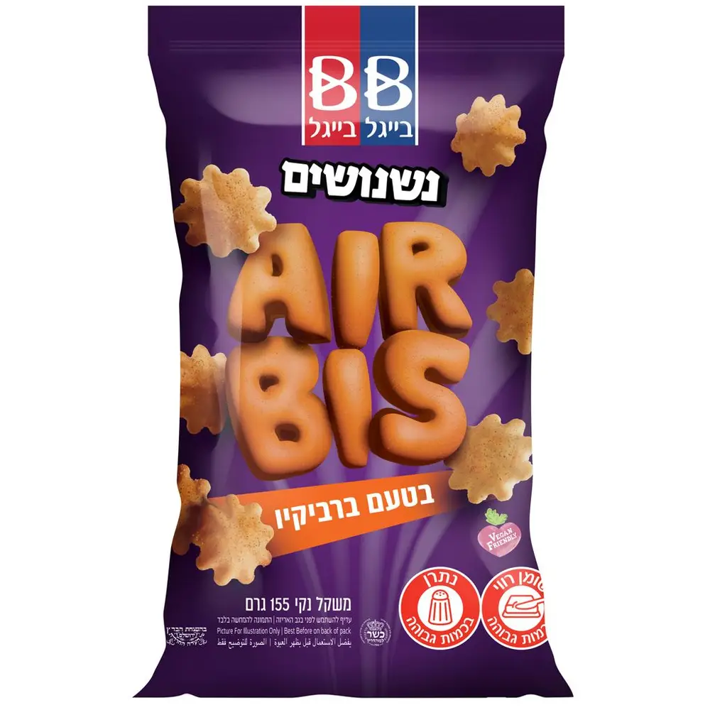 נשנושים איירביס ברביקיו 155 גר