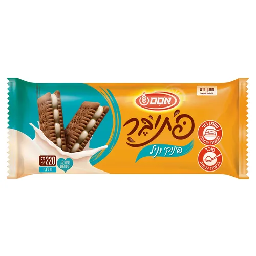 אסם פתי בר פינוקי וניל 16*220גרם