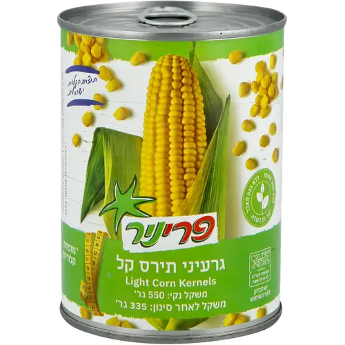 גרעיני תירס קל 335 גרם