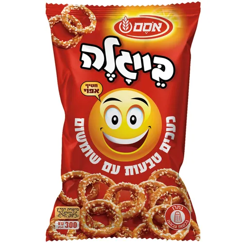 בייגלה טבעות שומשום 300ג'