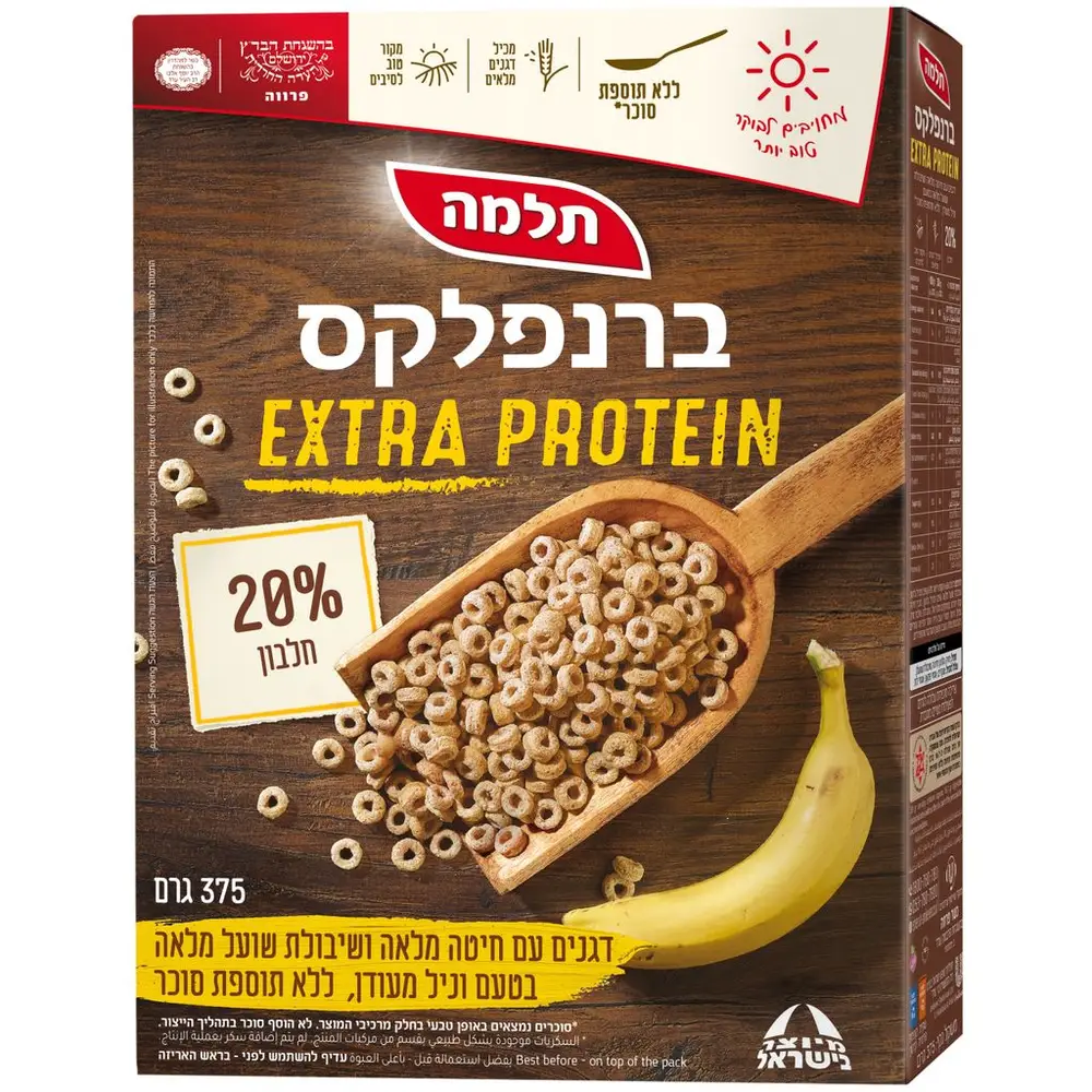ריבועי חלבון בדצ 375 גר'