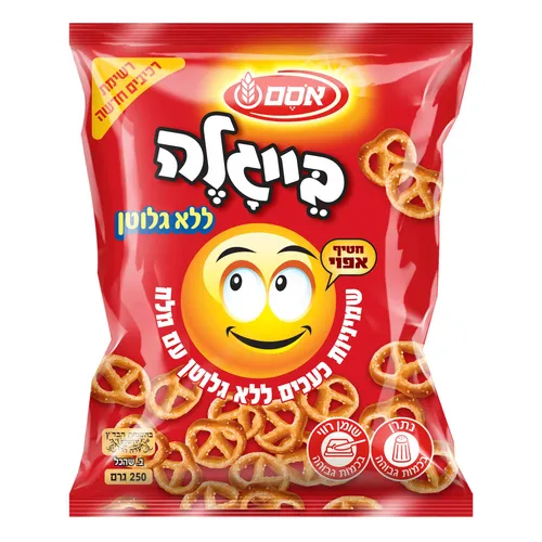 אסם בייגלה שמיניות ללא גלוטן חדש 6*250ג