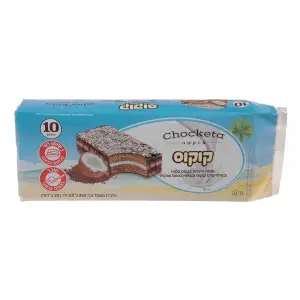 עוגה צוקטה אישיות קקאו וק.קוקוס 35*10ג