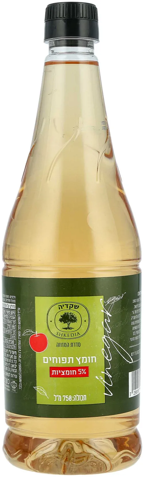 שקדיה חומץ תפוחים 5% 750מל