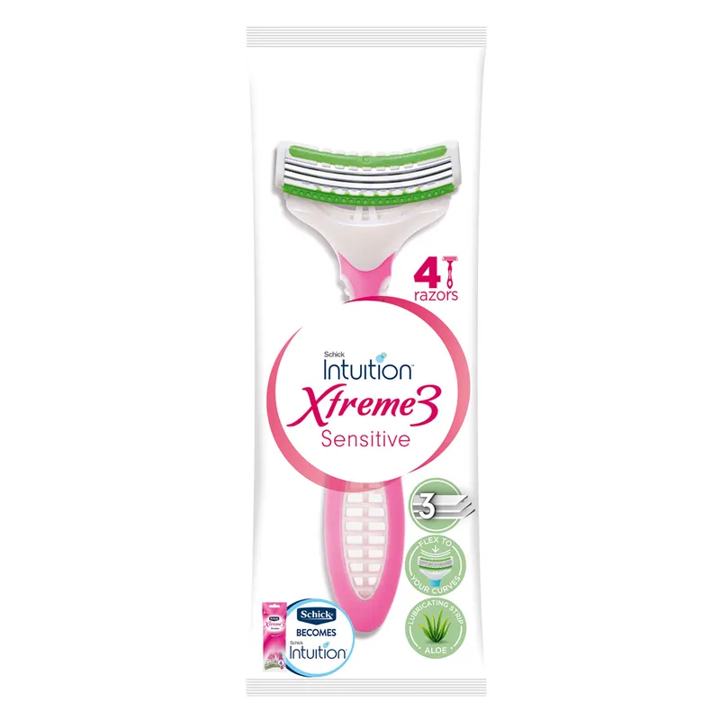 שיק אקסט' 3 ס.גילוח חפ 4יח' 1