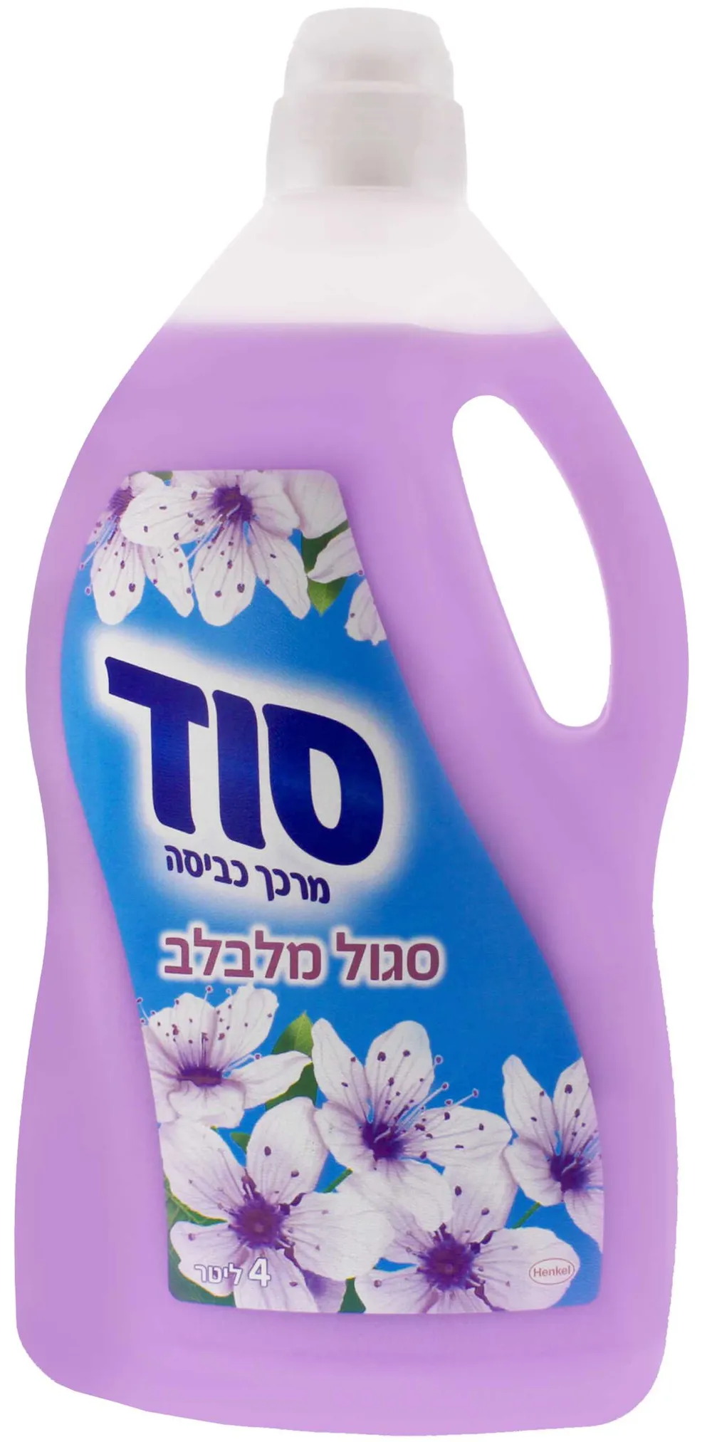 מרכך כביסה סגול סופט סוד 4 ליטר