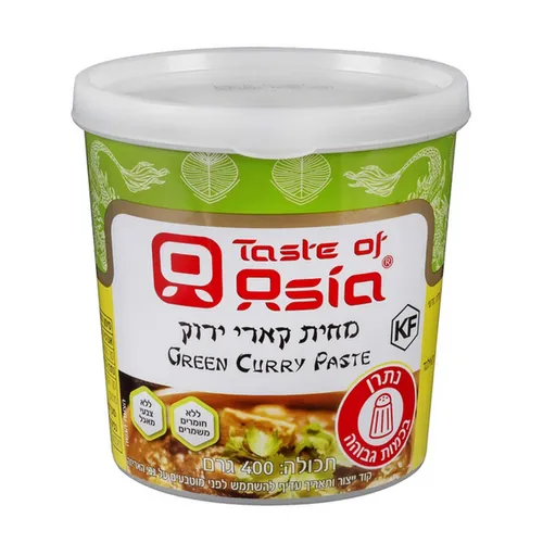 ממרח קארי ירוק 400 גרם (6 יח')