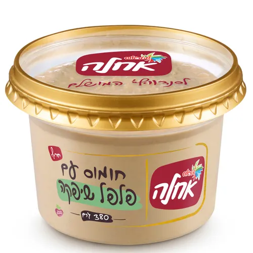 חומוס עם פלפל שיפקה 380 גר