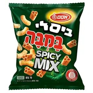 במבה ביסלי מיקס חריף 70*36 גר