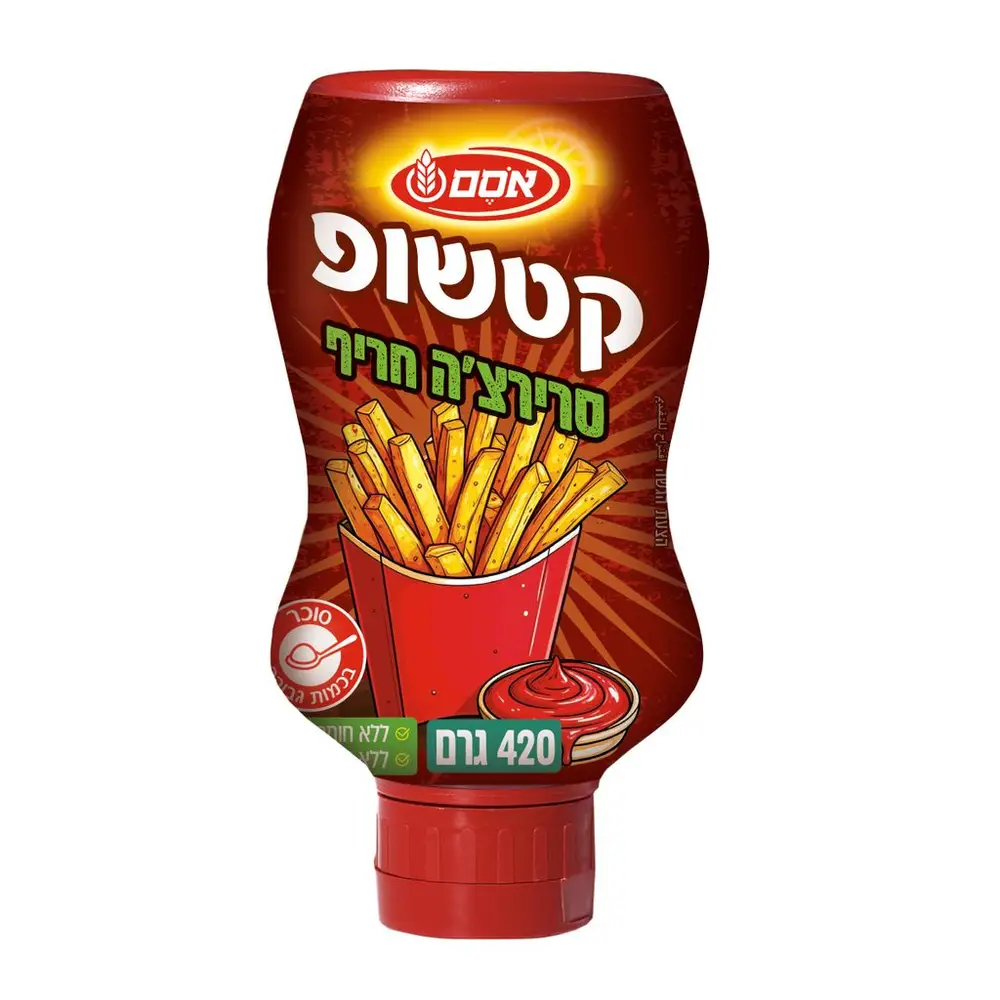 אסם קטשופ בסגנון סרירצ'ה 420 גרם