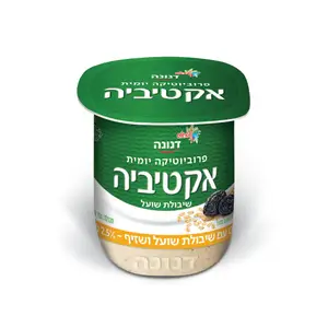 דנונה אקטיביה שיבולת שועל ושזיף
