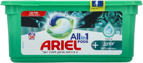 אריאל קפסולות 24 יח' בניחוח לנור