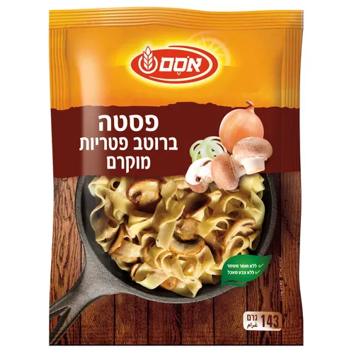 אסם פסטה ברוטב פטריות מוקרם 6*143ג