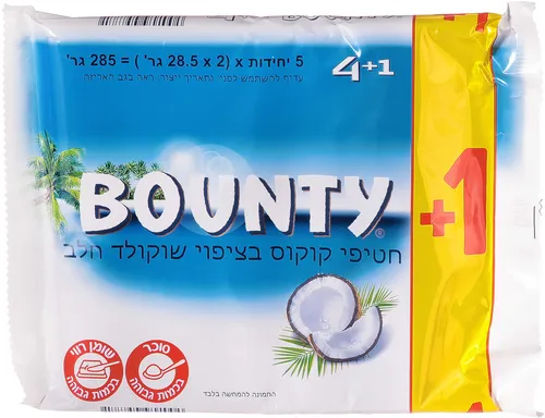 מארז חטיפי ברים באונטי