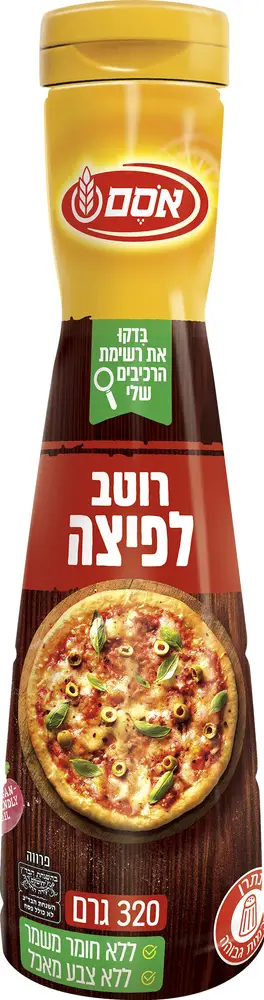 אסם רוטב פיצה 9*290מל
