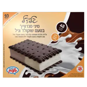 עשירייה גלידל מיני קסטה וניל שוקו חל(10)