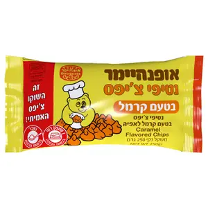 נטיפי צ'יפס בטעם קרמל
