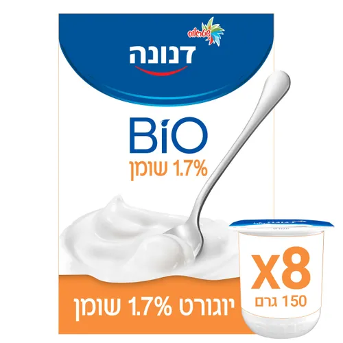 יוגורט דנונה ביו 1.5% 150X8 ג'