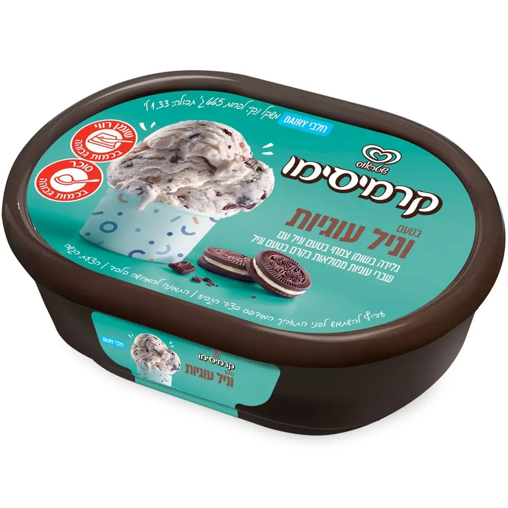 קרמיסימו טעם וניל עוגיות