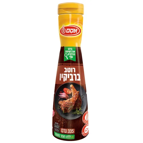 אסם רוטב ברביקיו 9*290מל חדש