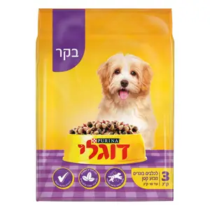 דוגלי גזע קטן 4*3קג