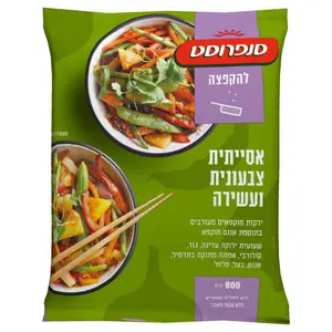 מנה אסייתית צבעונית ועשירה