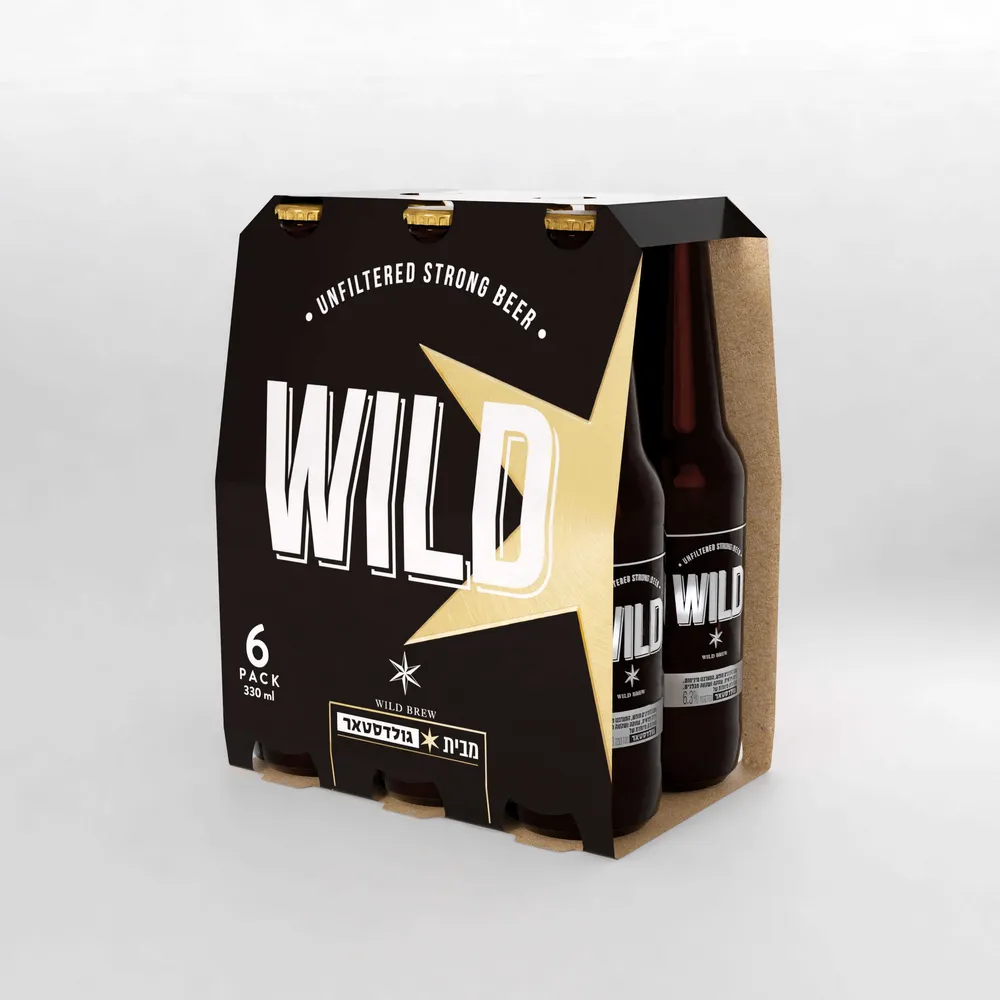 שישיית בירה גולדסטאר wild batch