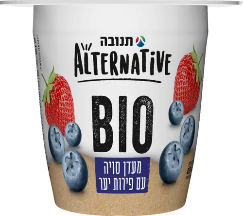 מעדן סויה ביו פירות יער