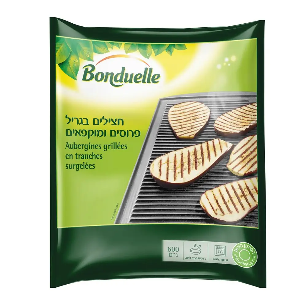 פרוסות חציל בגריל בונדואל 600 ג'