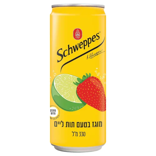 פחית שוופס מוגז תפוח 330 מל