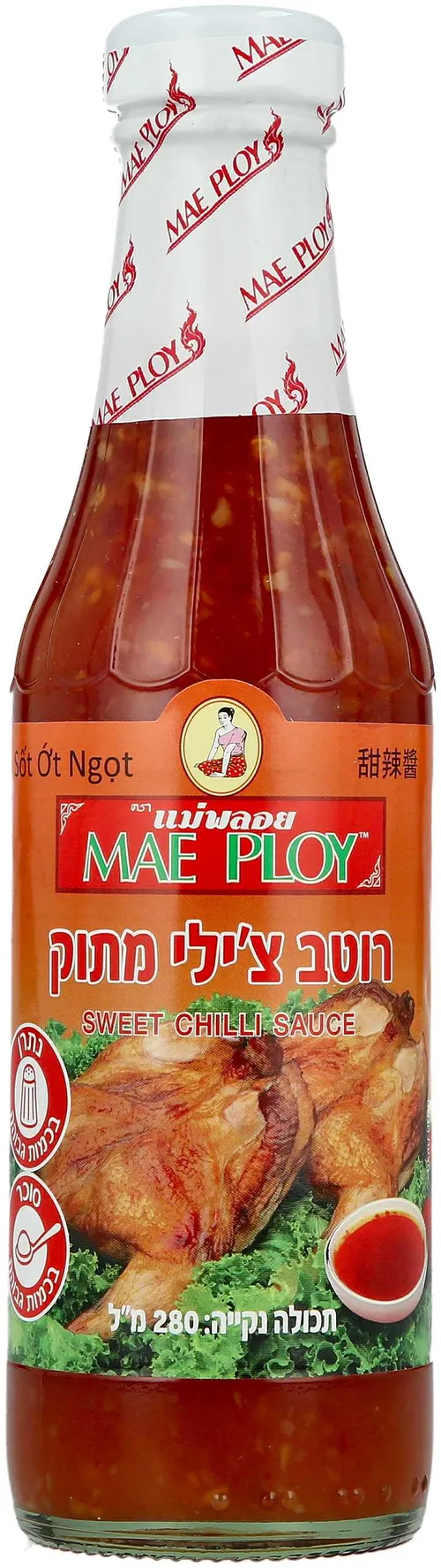 רוטב צ'ילי מתוק 280 מ"ל TCC (כ)