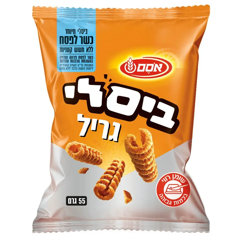 ביסלי גריל כלפ.24*55גרם