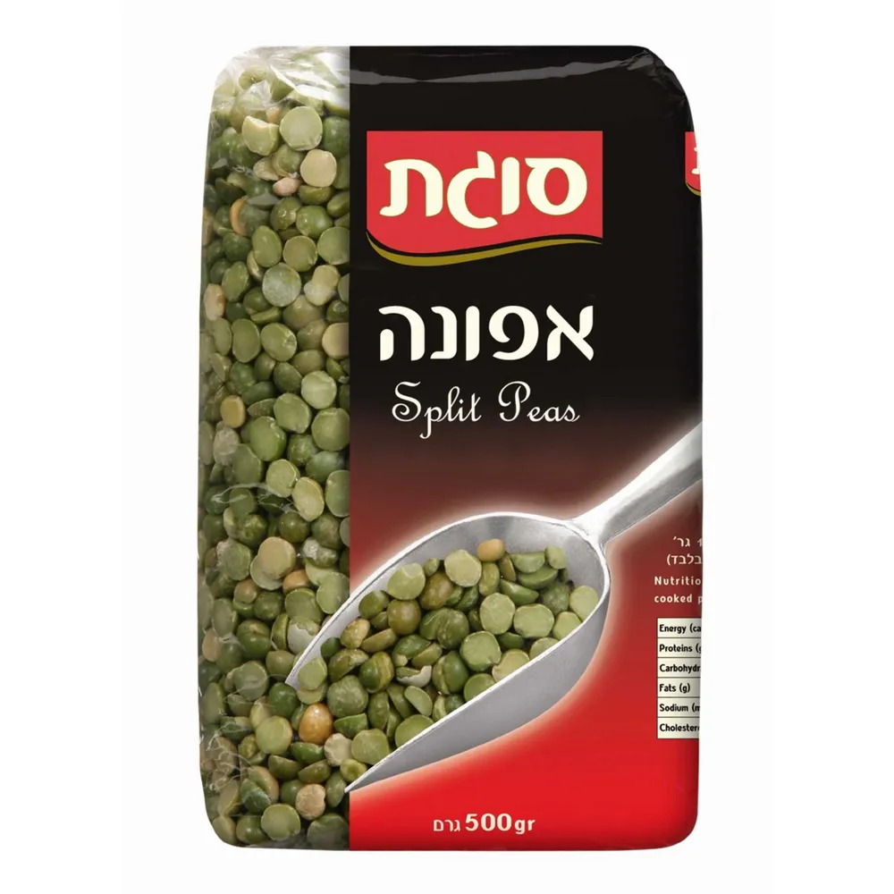 אפונה 500 ג שקית סוגת כשל"פ
