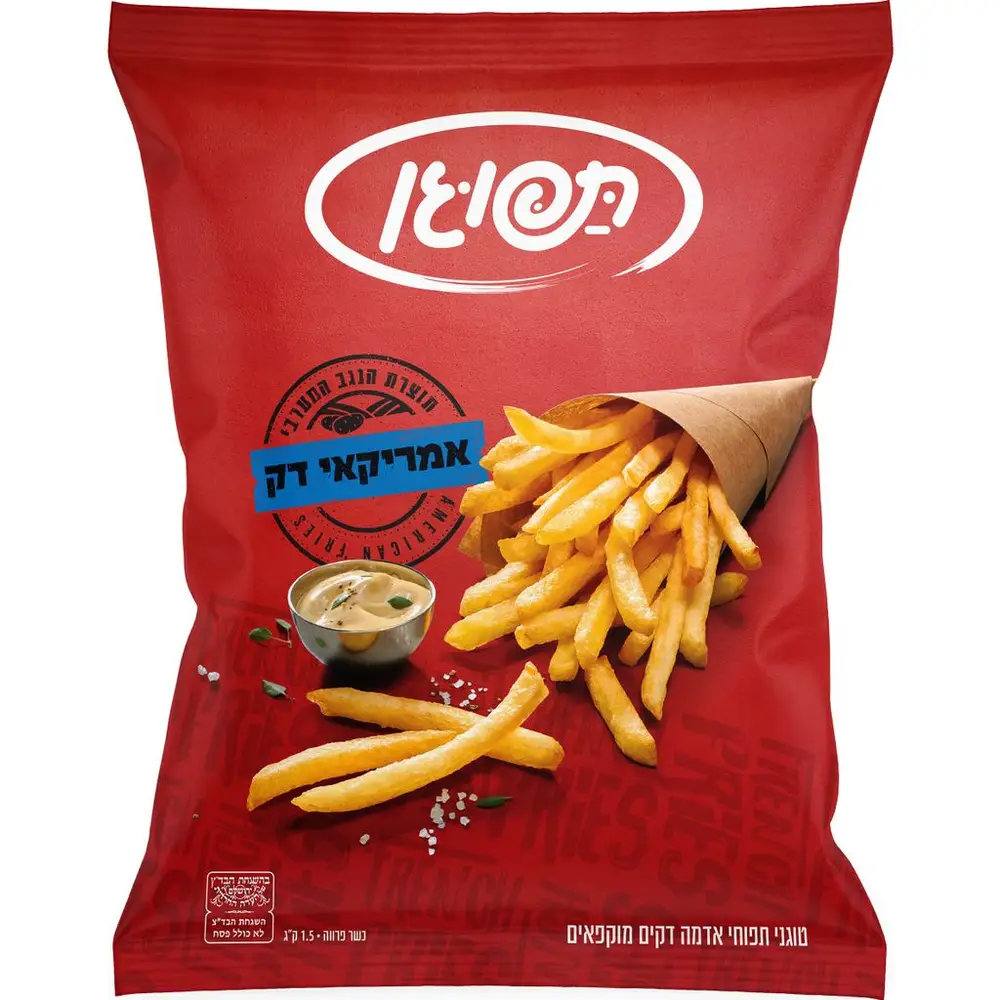 תפוגן אמריקן צ'יפס 6*1.5קג