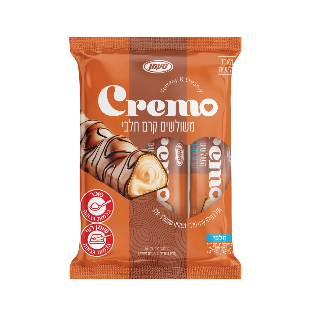 מארז cremo וופל קרם חלבי
