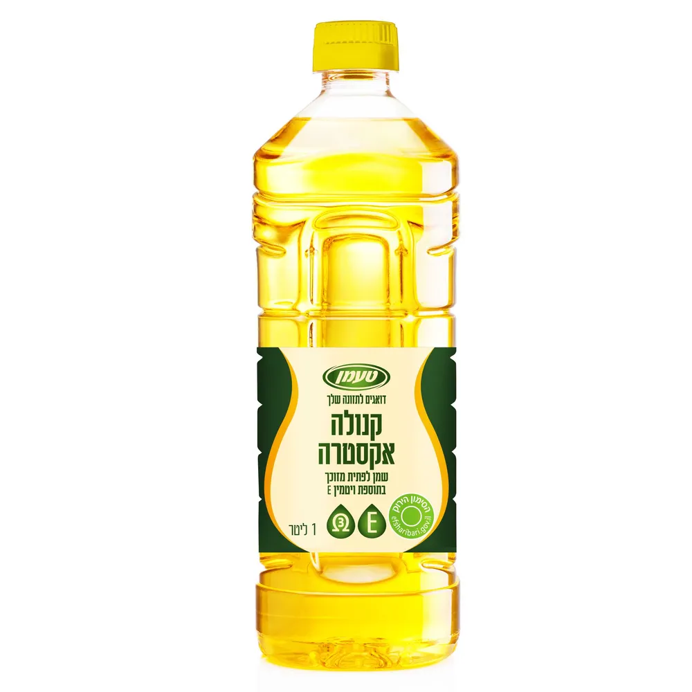 שמן קנולה אקסטרה מעושר  בויטמין E
