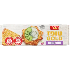 קרקר מרובע עם שומשום 12/0.250 הדר טופז GOLD