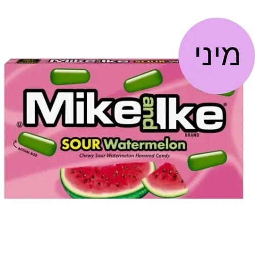 מיני מייק אייק אבטיח 22 גרם (ורוד בהיר)