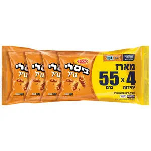ביסלי גריל קדמ. מארז אחיד 10 4*55גרם