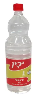 חומצה אצטית למזון 5% יכין