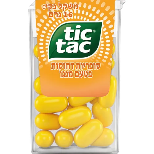טיק טאק בטעם מנגו 24 יח'