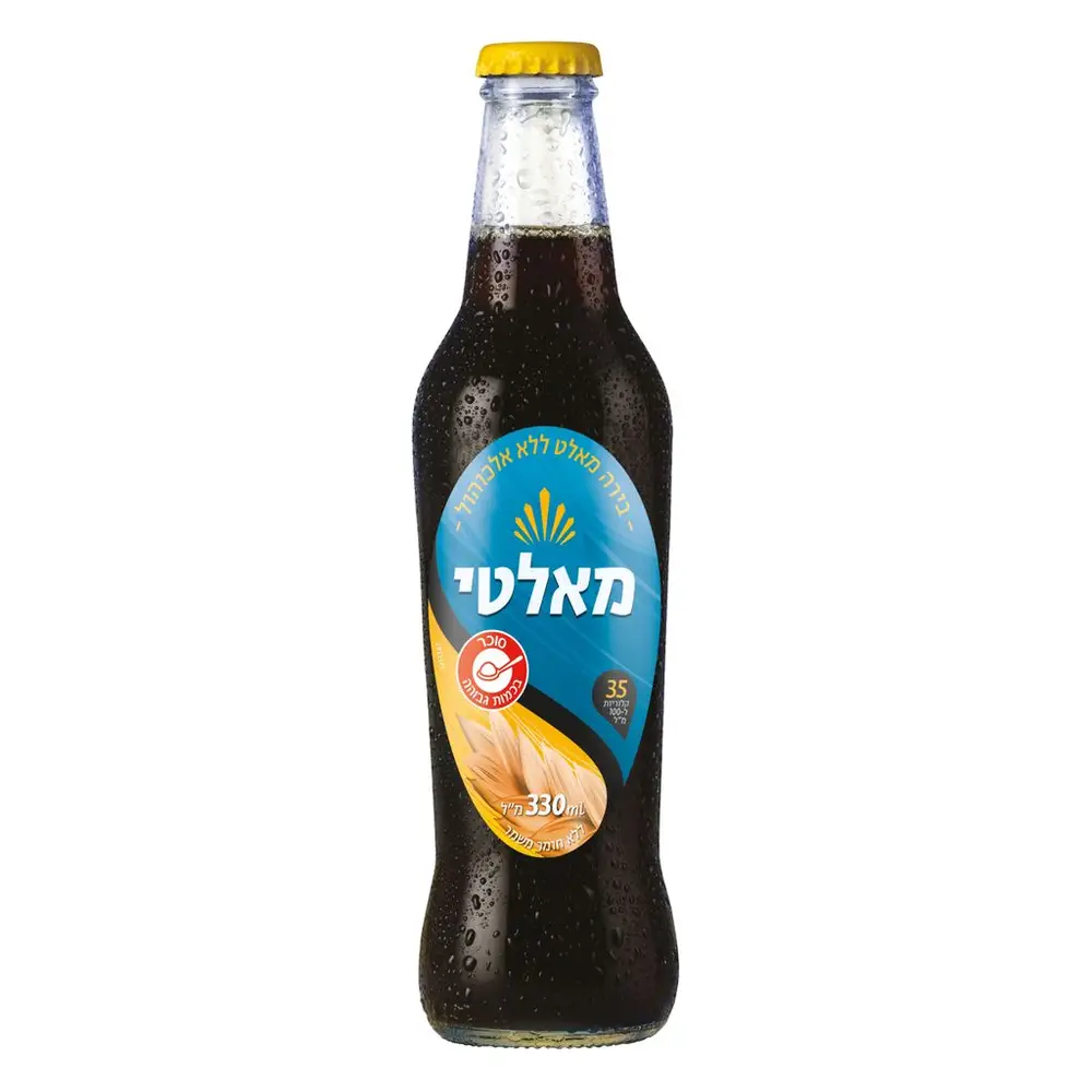 בירה שחורה מאלטי בקבוק 330מל