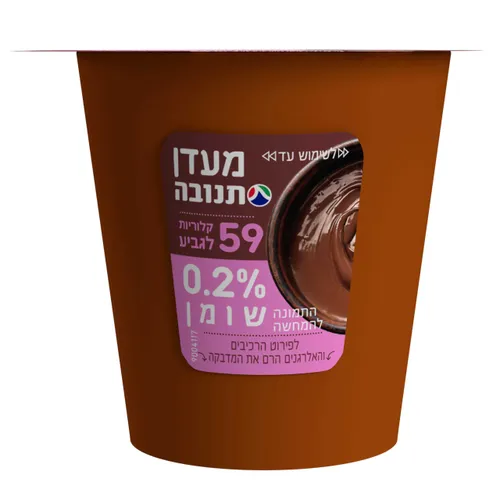 מעדן תנובה שוקולד %0 150מל