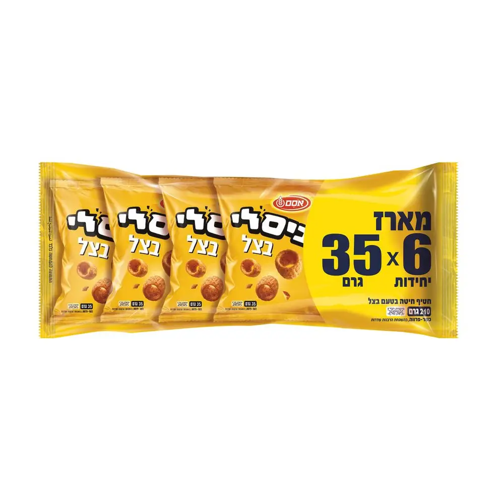 ביסלי בצל מאח.8 6*35גרם