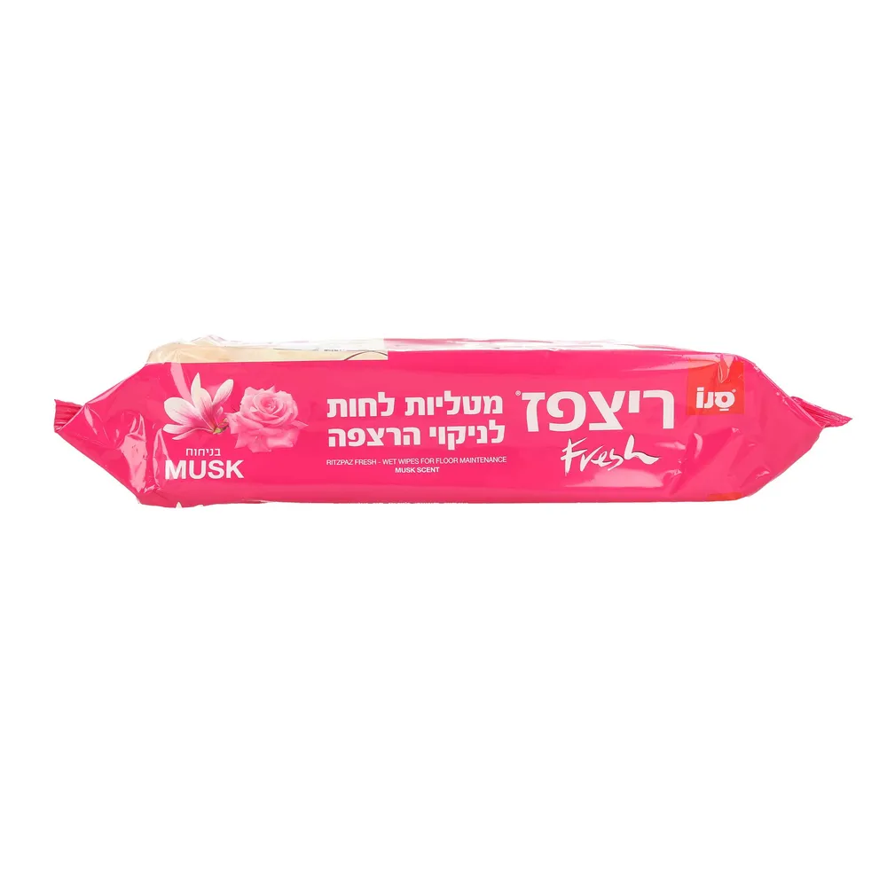 מטליות לחות ריצפז פרש בניחוח מאסק