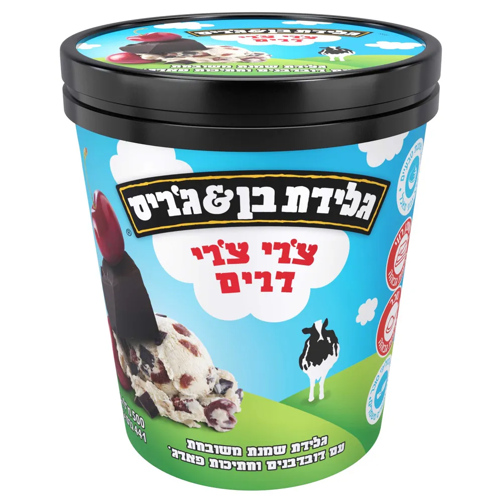 בן&גרי גלידה צרי גרסיה 500 מל